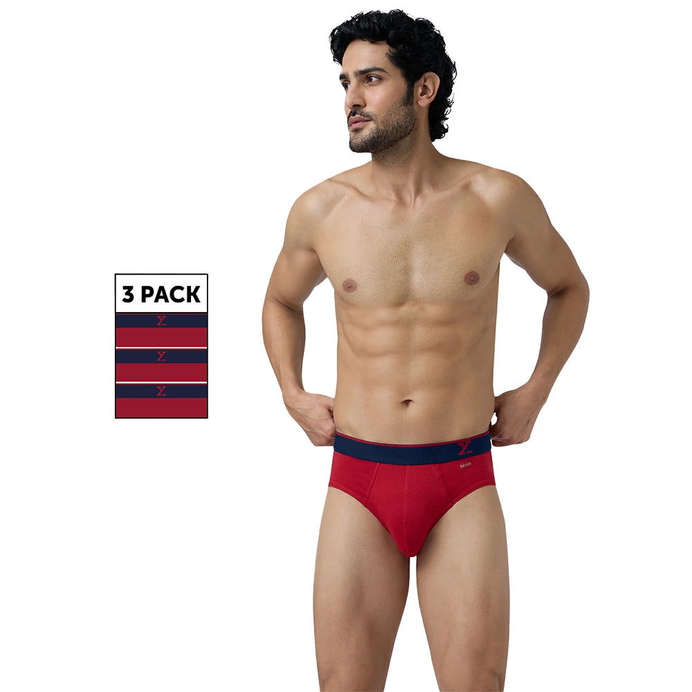 Traq Cotton Men Briefs (Pack of 3)