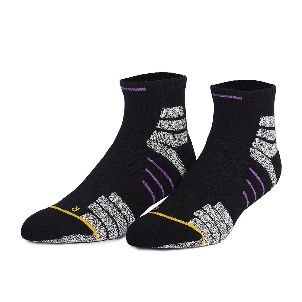 Ankle Length Sports Cotton Socks for Men (Combo of 5)