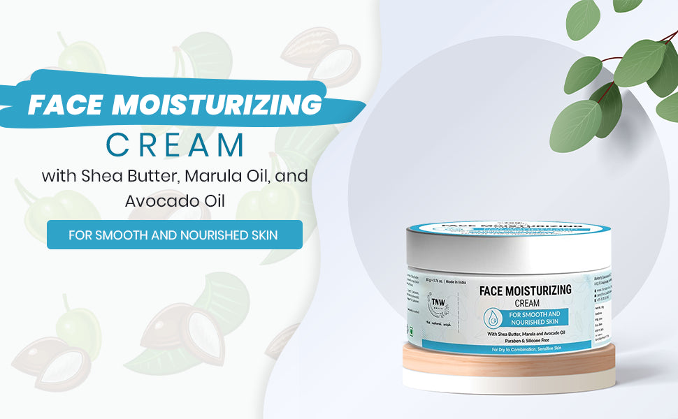 Face Moisturizing Cream for Smooth and Nourished Skin (50g)