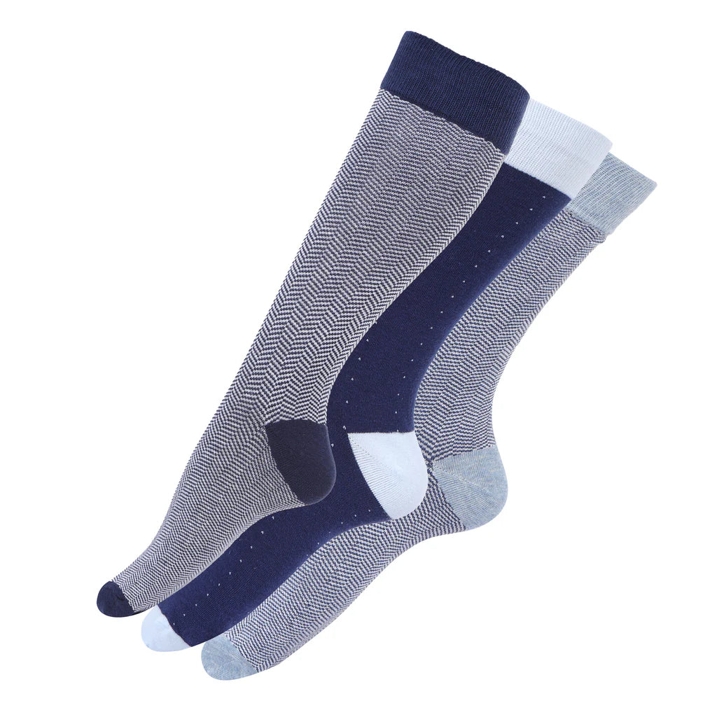 Crew length Regular Socks for Men (Combo of 3)