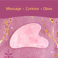 Bloom - Rose Quartz Gua Sha Face Massage Tool