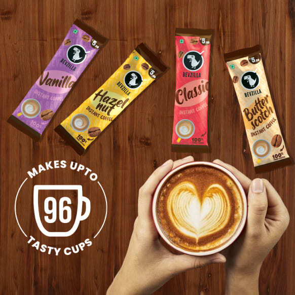 Assorted Coffee Powder - 96 Sachets