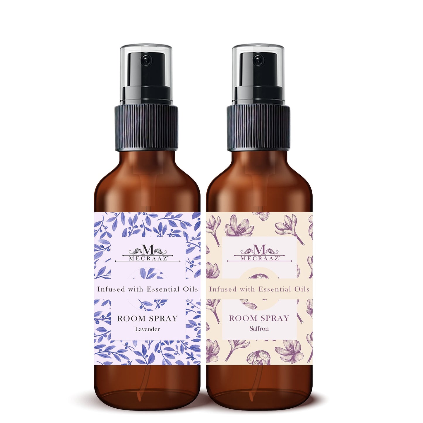 Lavender and Saffron Room Spray - (100ml x 2)