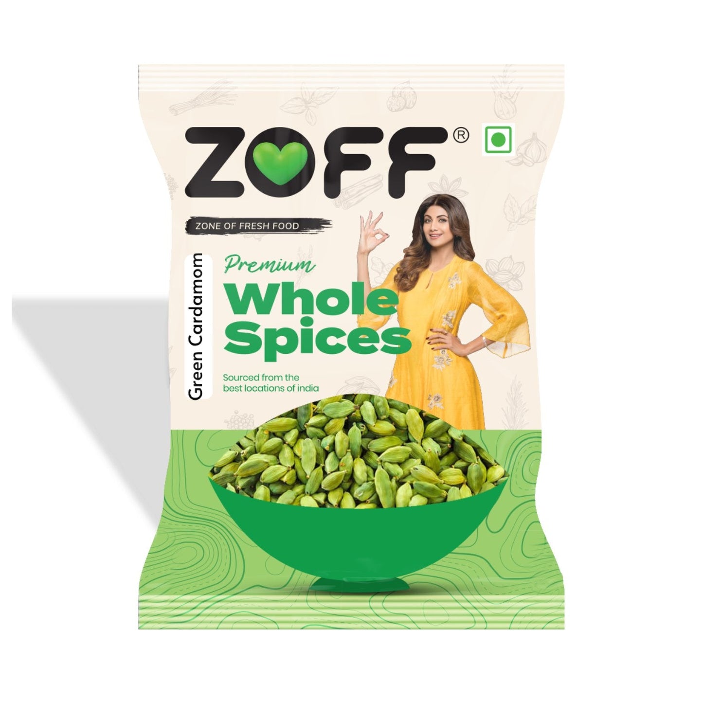 Whole Green Cardamon - 100g