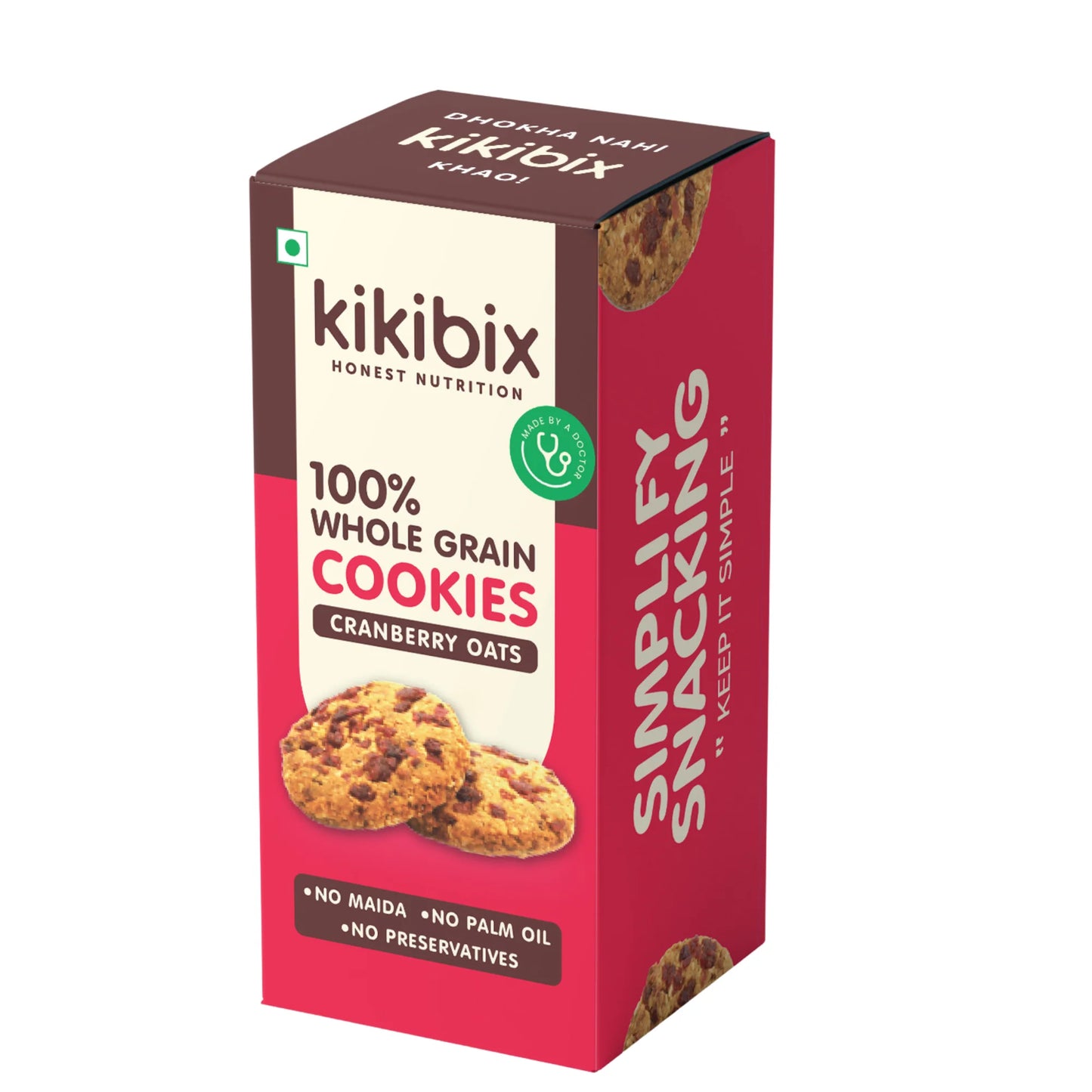 Fruit 'N' Nut and Cranberry Oats Cookies Combo