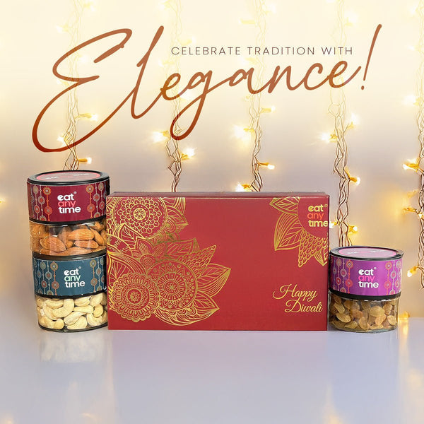 Festive Dry Fruits Gift Box