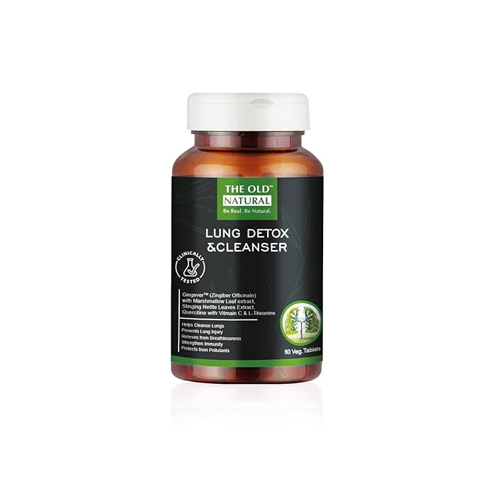 Lung Detox & Cleanser Ayurvedic Tablet-60 Tablets