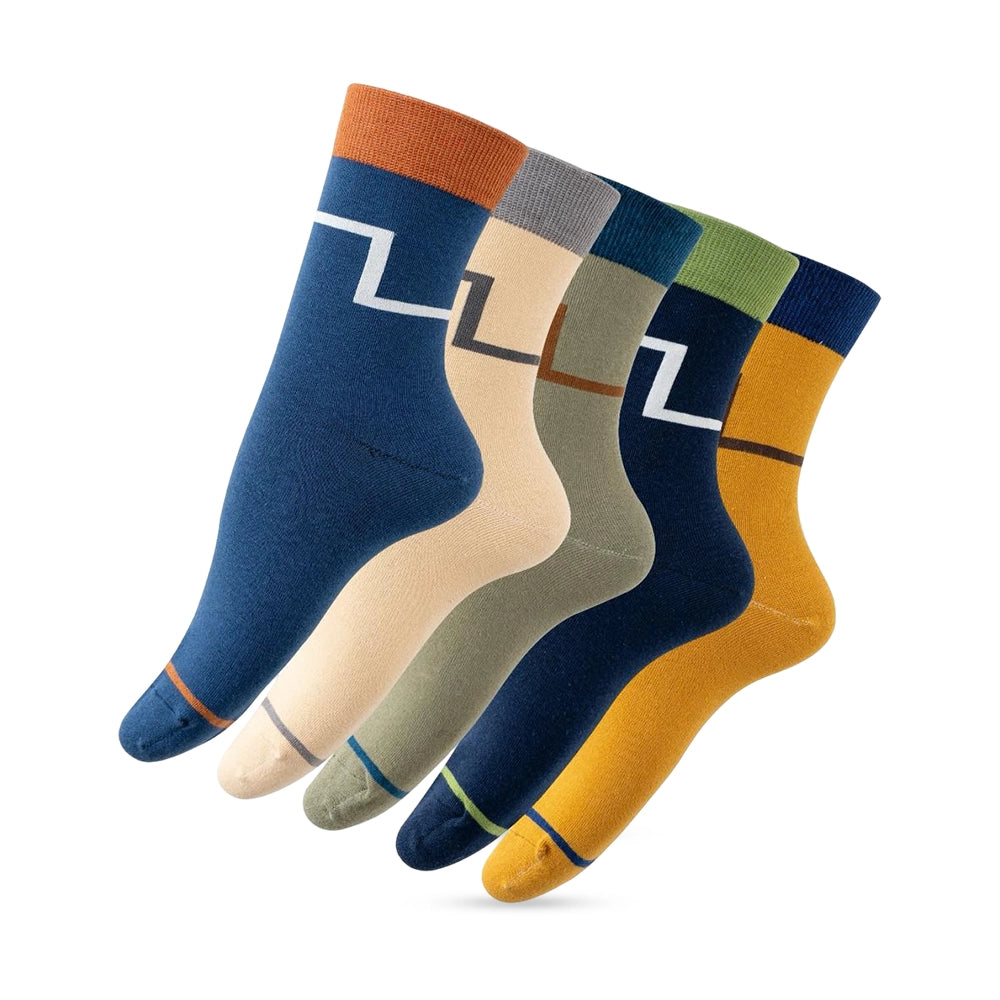 Ankle length Men Socks ( Combo of 5 )