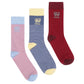 Crew length Socks for Men (Combo of 3 )