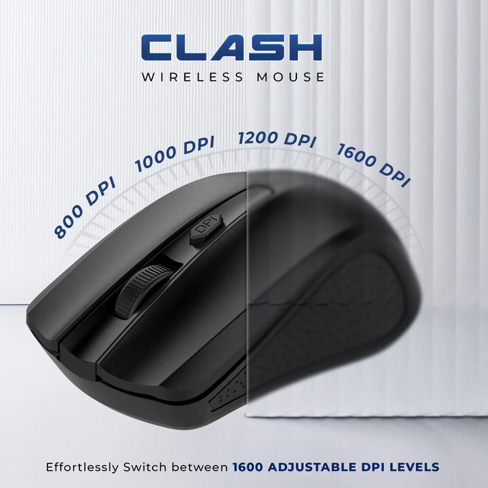 Clash - Wireless Optical Mouse