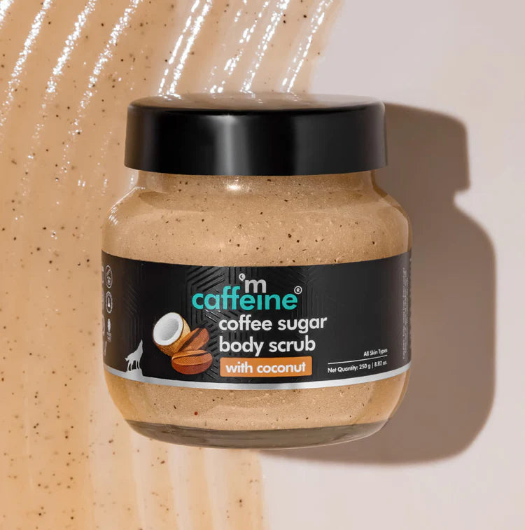 Coffee Sugar Body Scrub with Coconut - 250gm