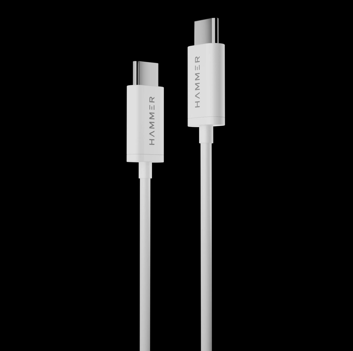 Type C to Type C 5A Fast Charging Cable 100w (White)