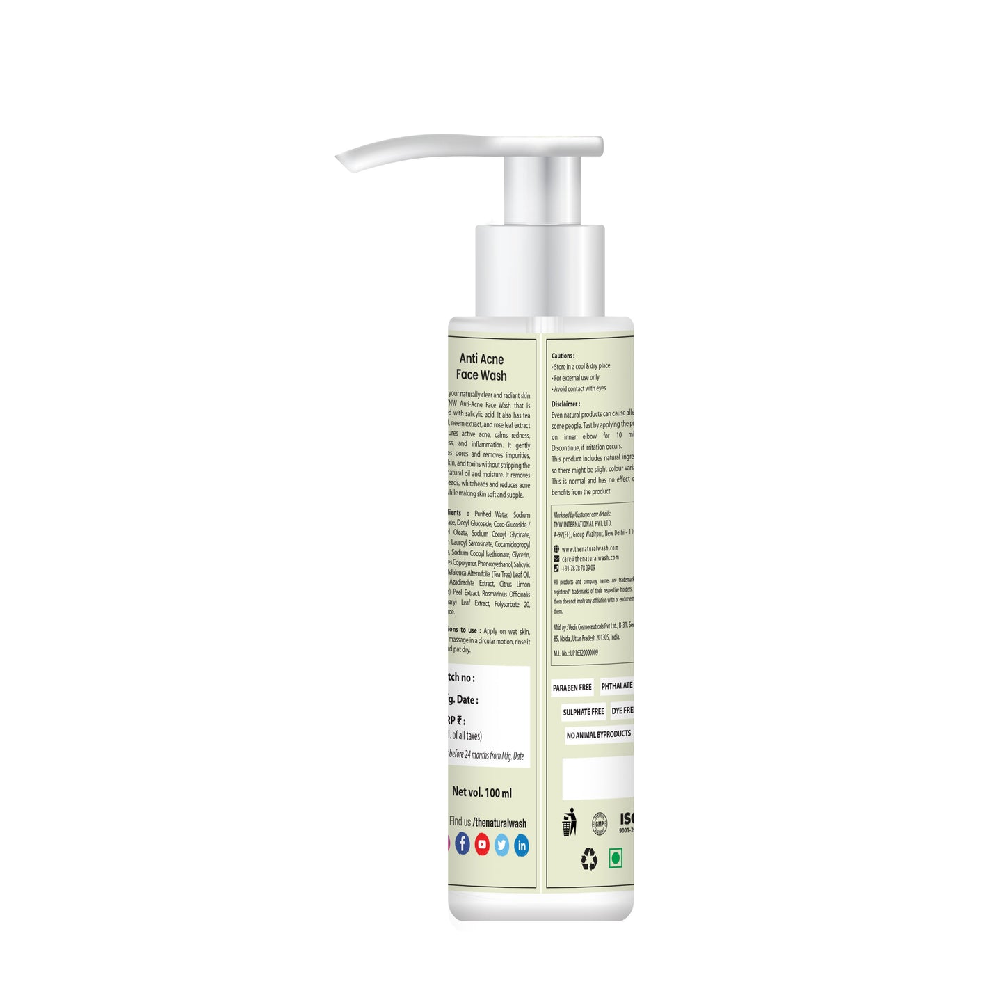 Anti-Acne Face Wash - 100ml