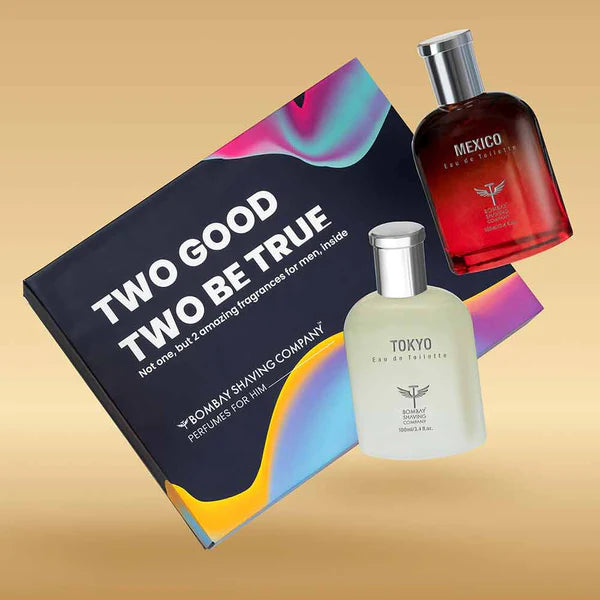 Mexico and Tokyo EDT Perfume Combo (100ml x 2)