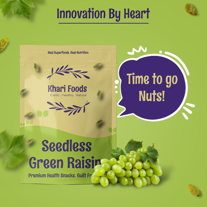 Seedless Green Raisins - 1kg