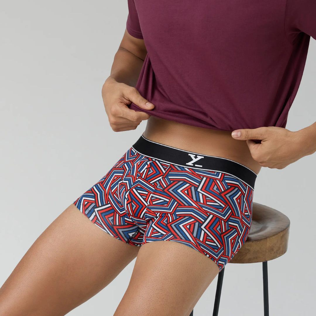 Aero Cotton Strech Printed Men Trunk