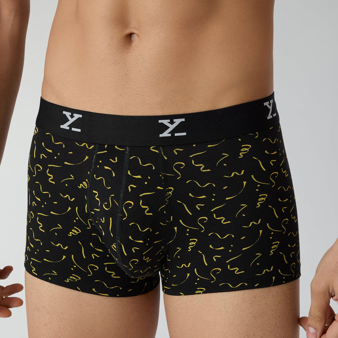 Aero Cotton Strech Printed Men Trunk