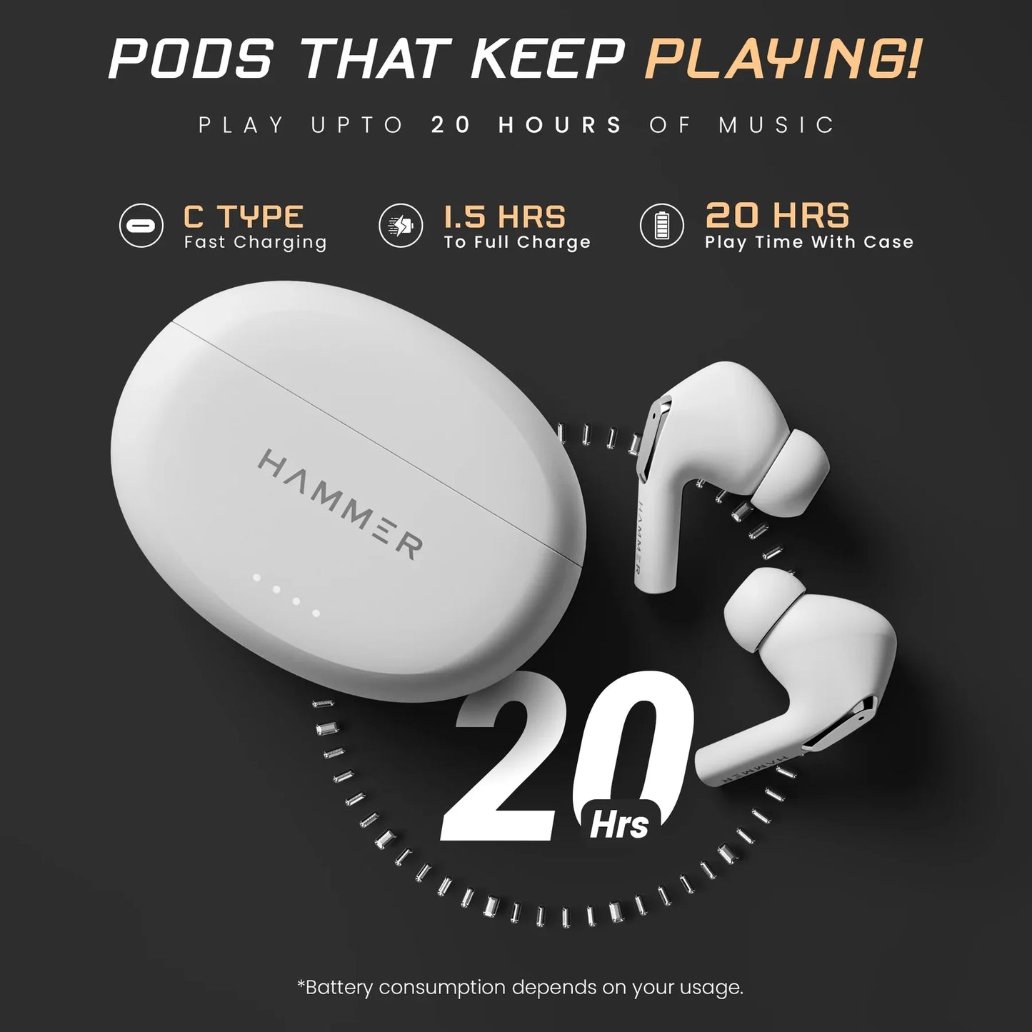 Mini Pods - Bluetooth Earbuds with Touch Control