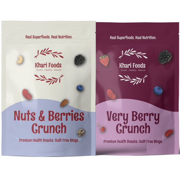 Nuts and Berries Crunch Mix Combo - (250g x 2)