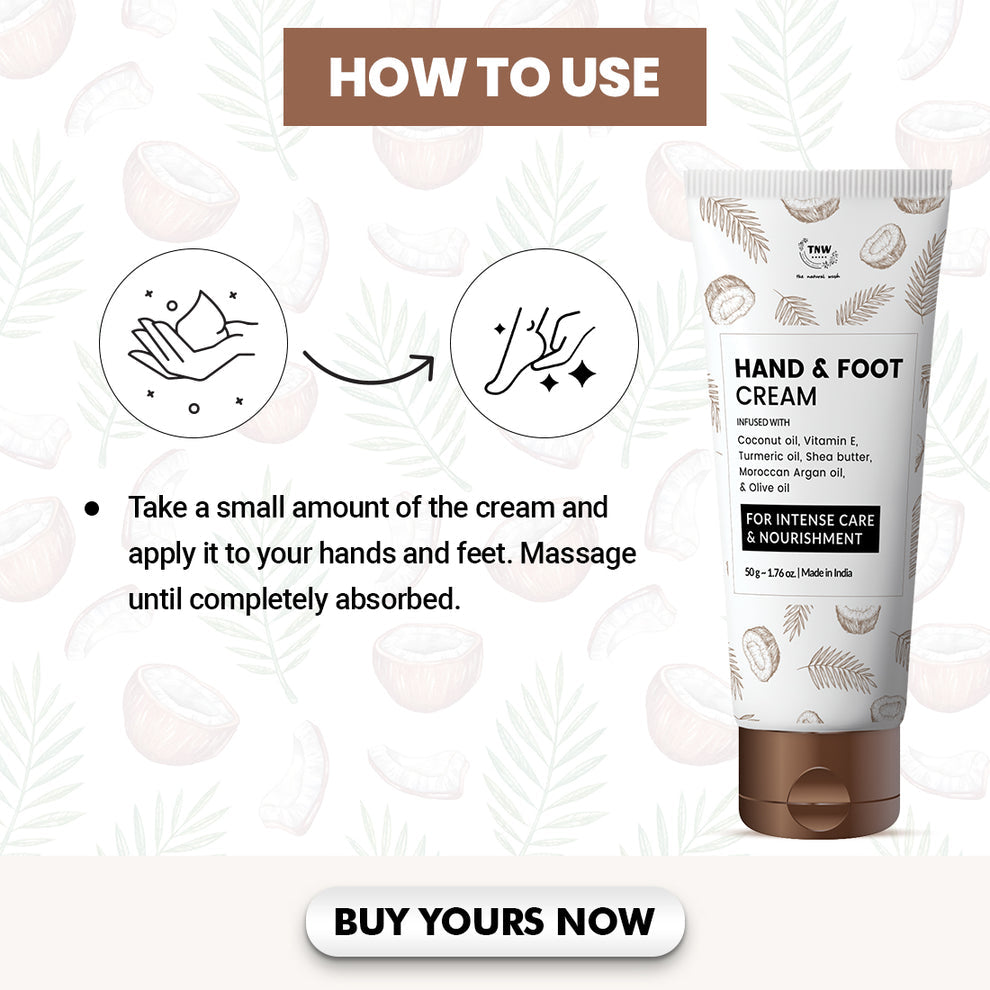 Nourished Hand and Foot Cream (50g)