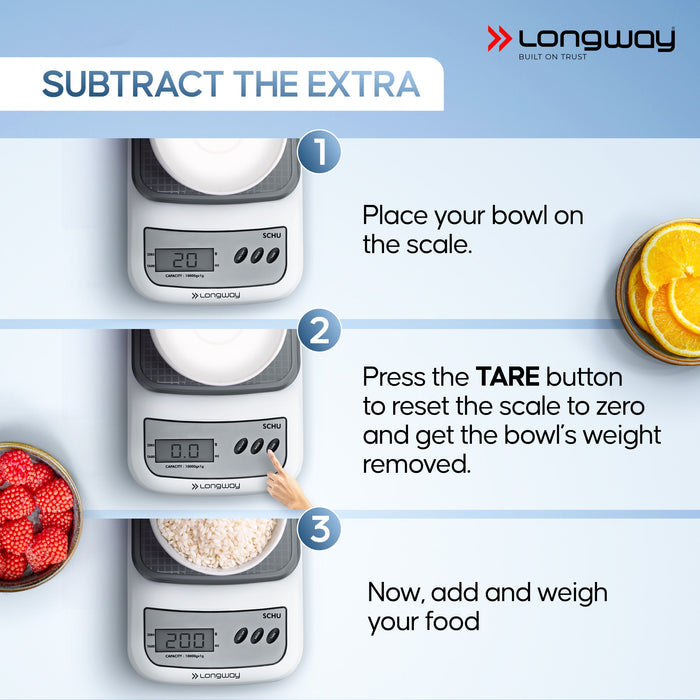 Portable Digital Weighing Scale With LCD Display