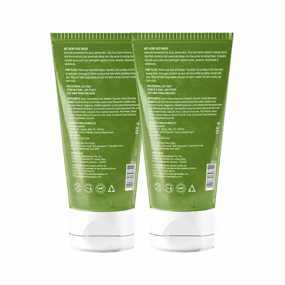 Anti Acne Face Wash - (150g x 2)