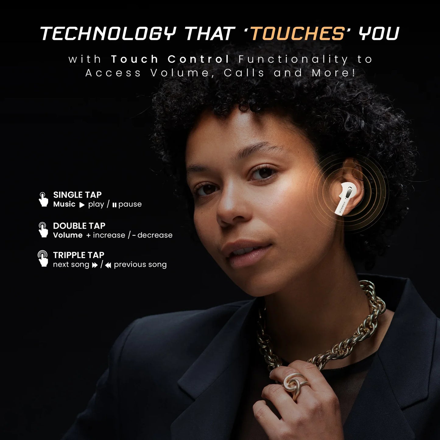 Mini Pods - Bluetooth Earbuds with Touch Control