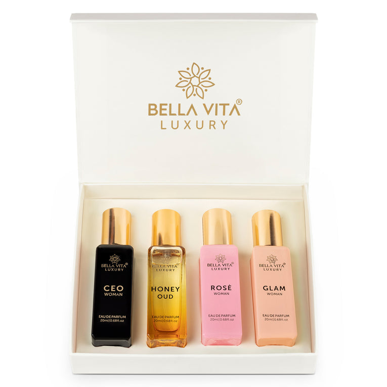 Luxury Perfume Gift Set for Women (20ml x 4)