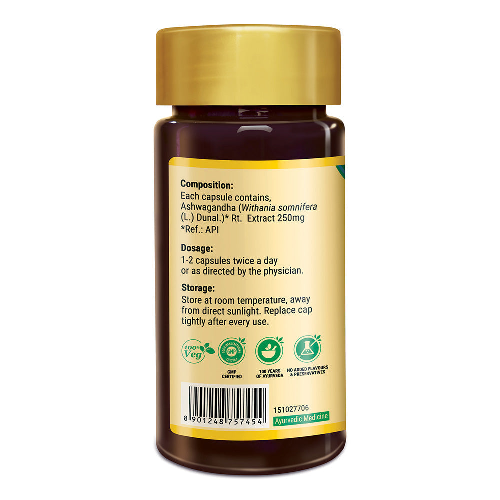 Ashwagandha Capsules (60 Capsules)