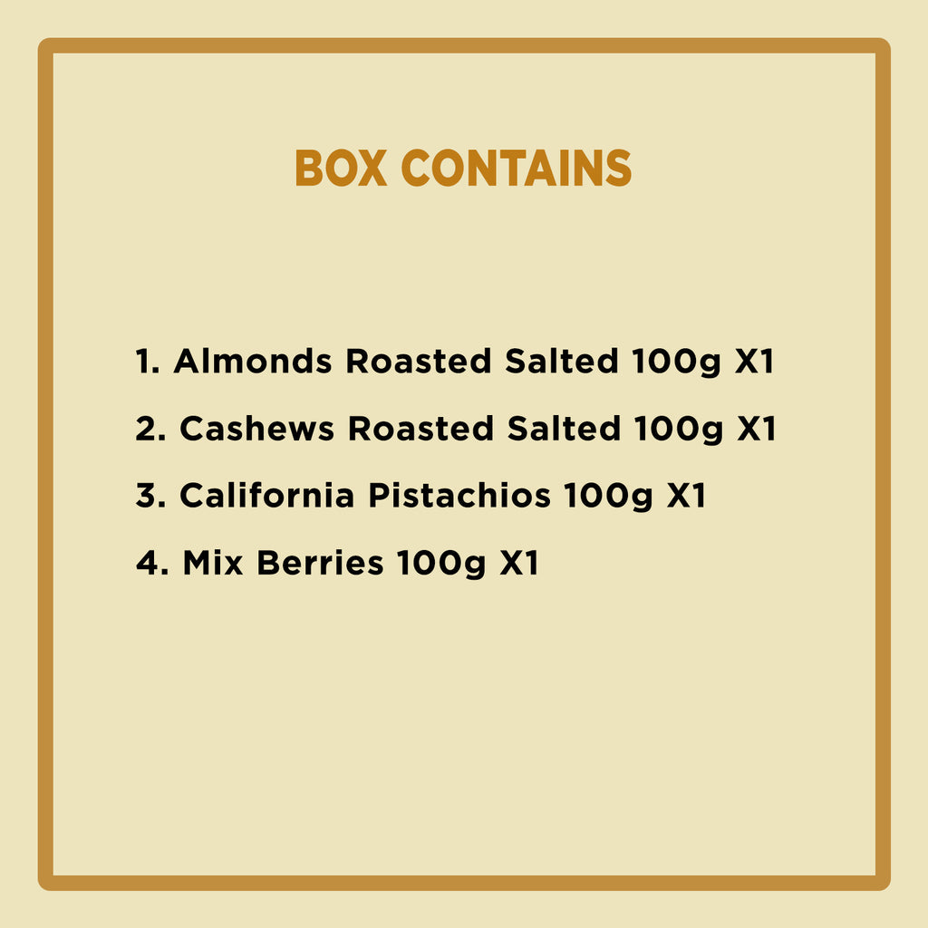 Gold Premium Dry Fruits Combo Gift Box