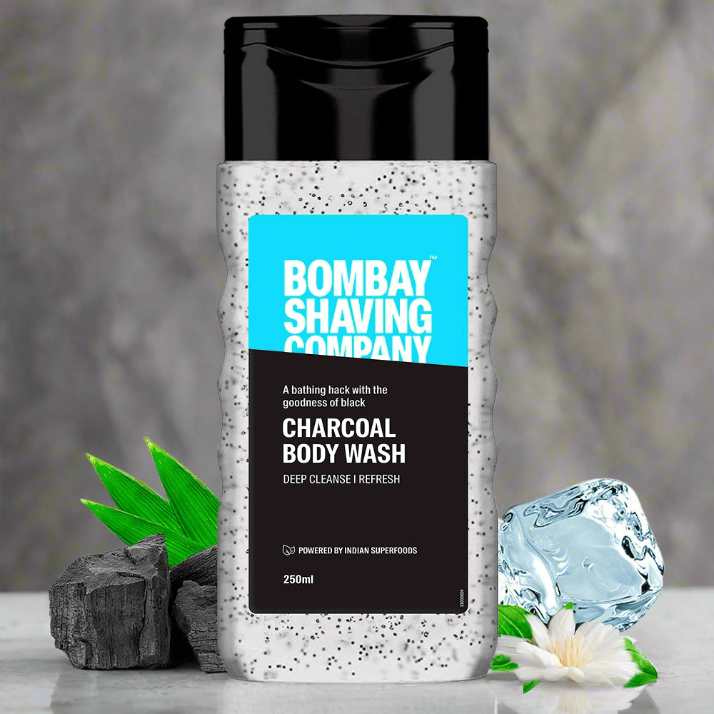 Charcoal Body Wash for Men