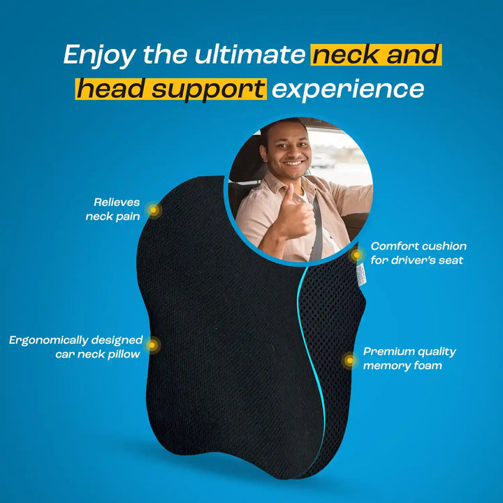 Car Neck Rest Memory Foam Pillow