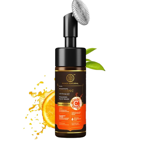 Vitamin C Foaming Face Wash With In-Built Brush - 150ml