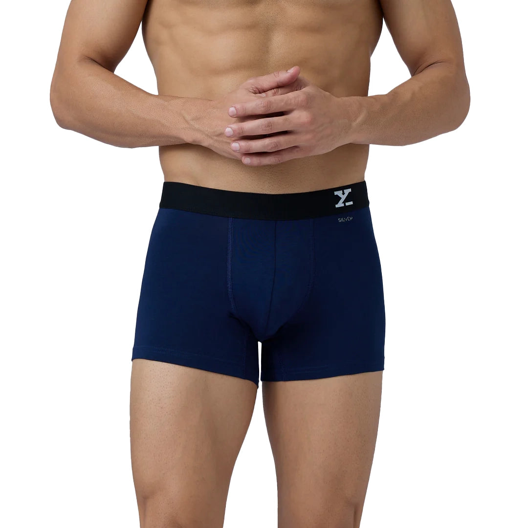 Aero Cotton Strech Solid Men Trunk