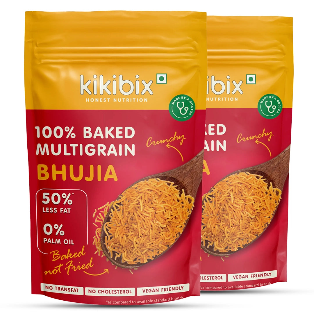 Baked Multigrain Bhujia Snacks (100g x 2)