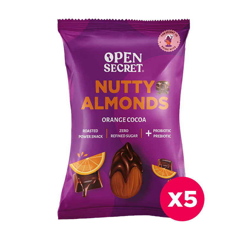 Orange Cocoa Nutty Almonds