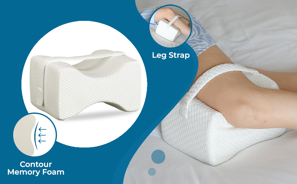 Orthopedic Memory Foam Knee and Leg Support Pillow