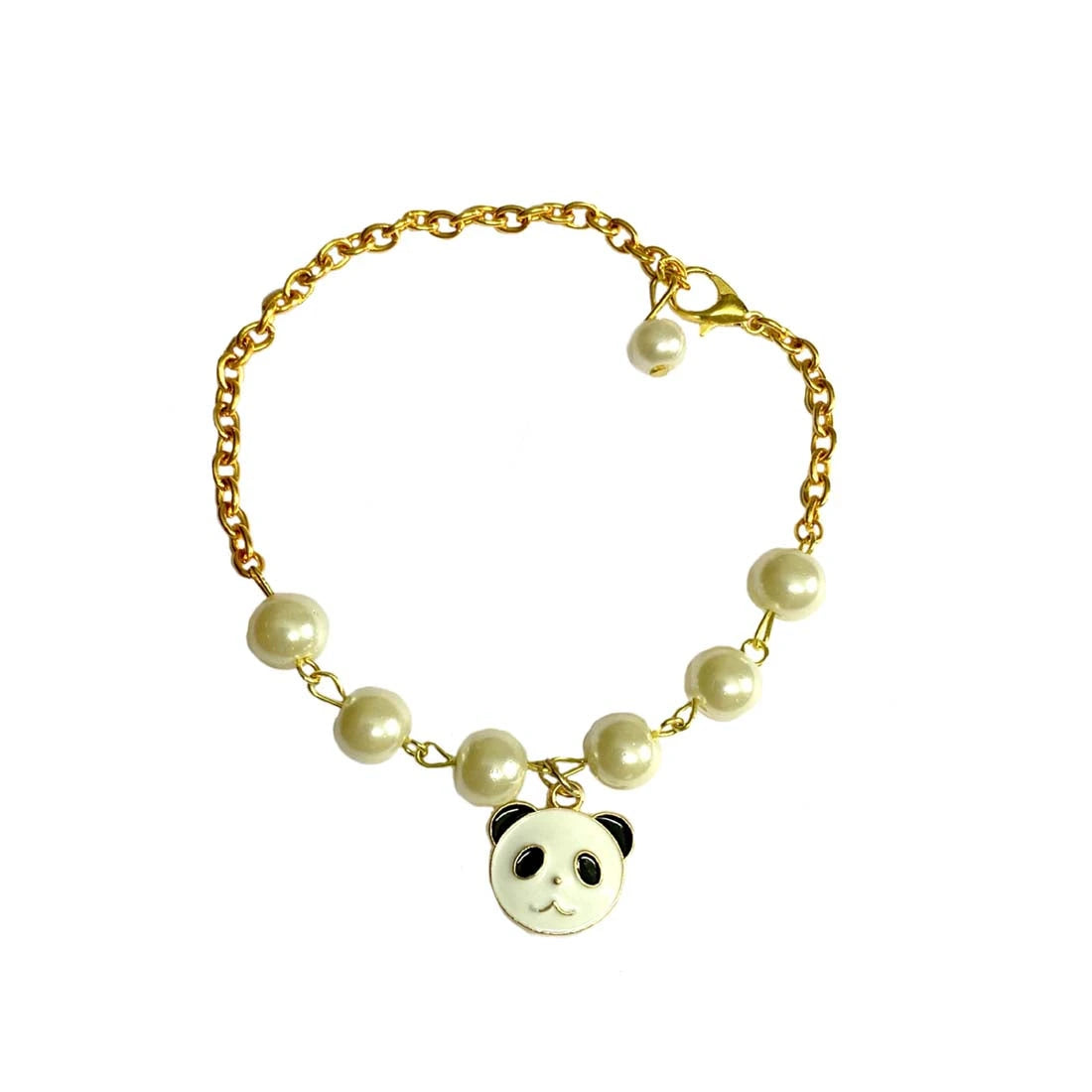 Black Panda Charm Bracelet